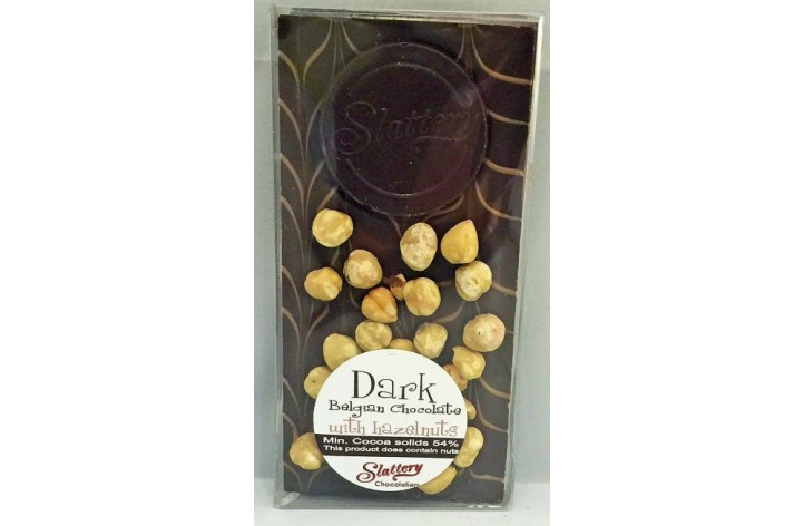 Small Dark Chocolate Bar with Hazelnuts